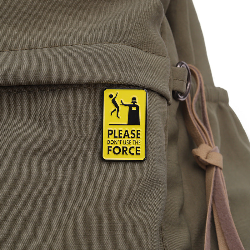 All-matching Simple Style Badge Fixed Safety Pin