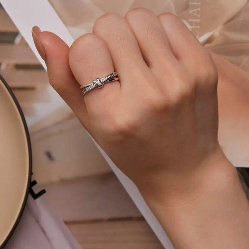 Women's Simple Fashion Ins European And American Style Forefinger Ring