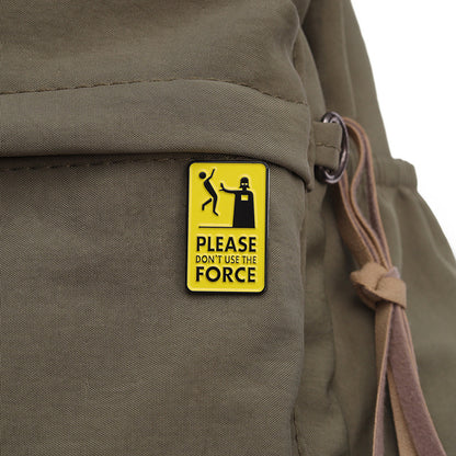 All-matching Simple Style Badge Fixed Safety Pin